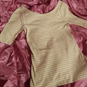 BANANA REPUBLIC 3/4 sleeve elegant top M